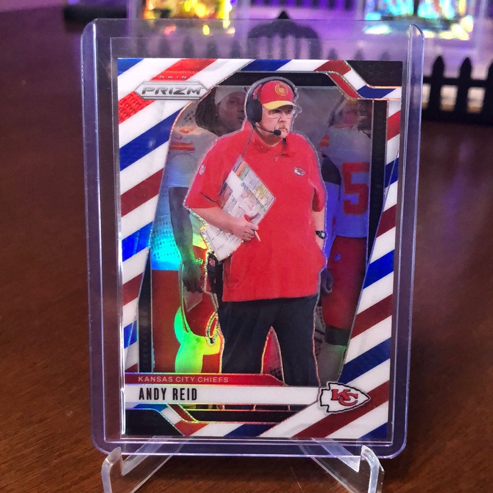 Andy Reid football card